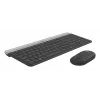LOGITECH Slim Wireless Keyboard And Mouse Combo Mk470 - Graphite - Azerty French