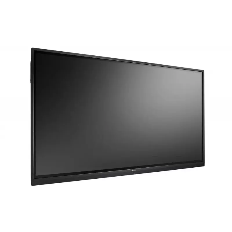 AG Neovo IFP-7502 Interactive flat panel 189.2 cm (74.5 inch) LCD Wi-Fi 350 cd/m² 4K Ultra HD Black Touchscreen Built-in processor Android 8.0