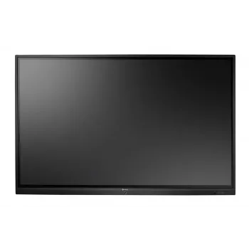 AG Neovo IFP-7502 Interactive flat panel 189.2 cm (74.5 inch) LCD Wi-Fi 350 cd/m² 4K Ultra HD Black Touchscreen Built-in processor Android 8.0