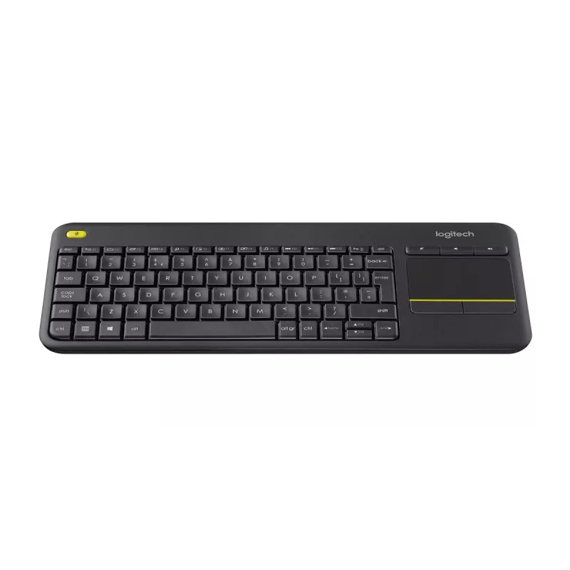 LOGITECH Wireless Touch Keyboard K400 Plus - Black - Espanol Qwerty