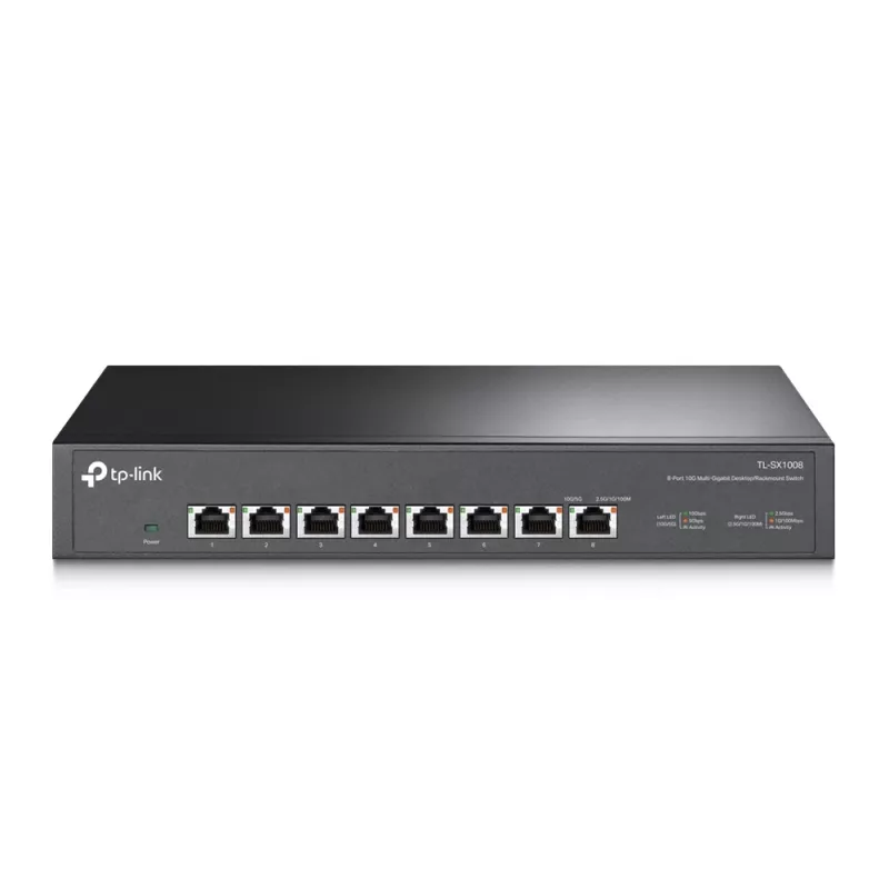 Unmanaged Switch TP-Link TL-SX1008 8-Port 10G Desktop/Rackmount