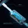 TP-Link UE330C USB-C 3-Port USB 3.0 Hub with Gigabit Ethernet, White