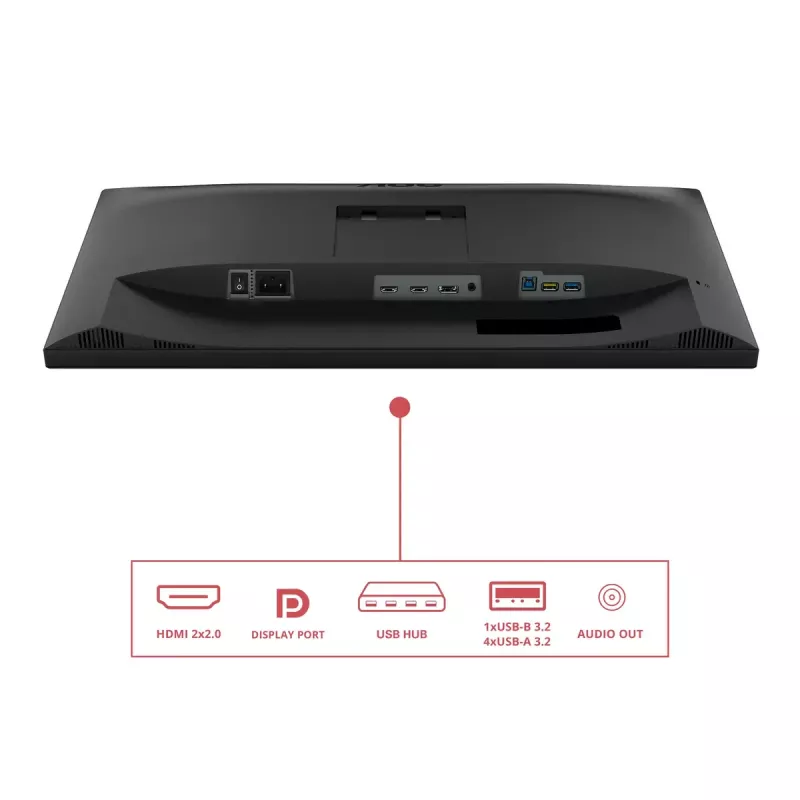 AOC E3 U27E3UF computer monitor 68.6 cm (27 inch) 3840 x 2160 pixels 4K Ultra HD LED Black