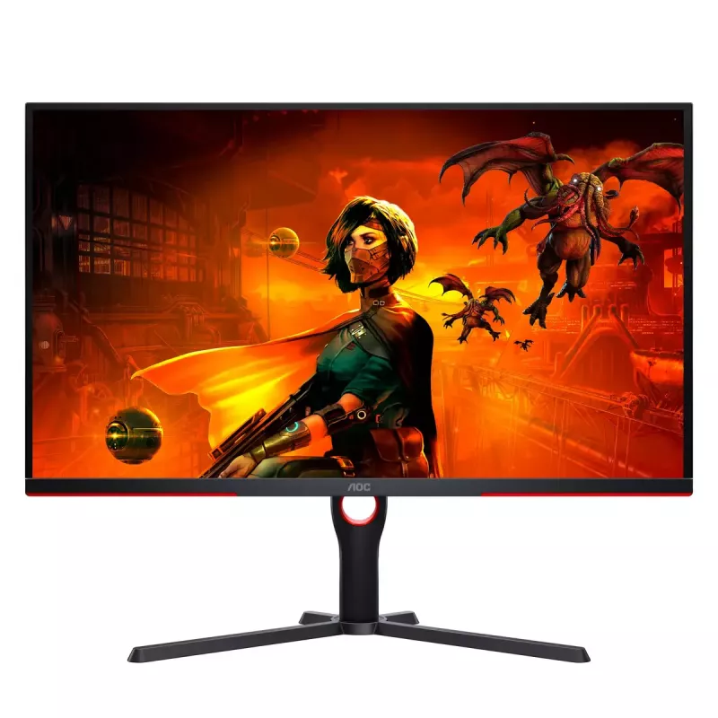 AOC G3 U32G3X/BK computer monitor 80 cm (31.5 inch) 3840 x 2160 pixels 4K Ultra HD LED Black, Red