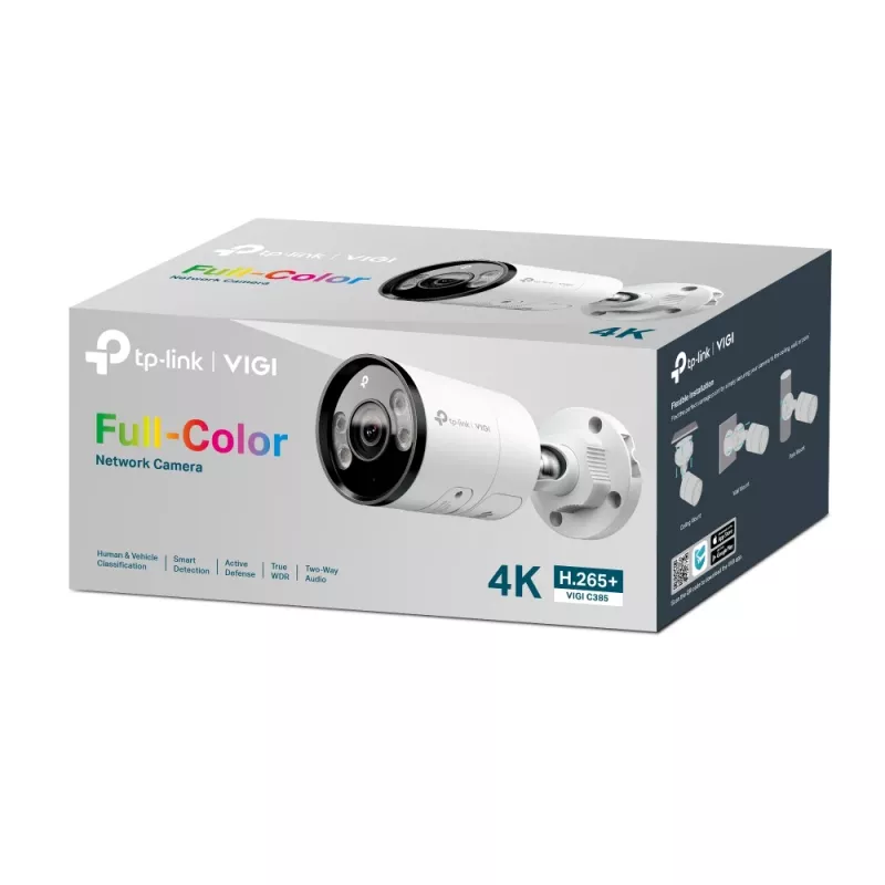 TP-Link VIGI C385 Bullet IP security camera Outdoor 3840 x 2160 pixels Wall