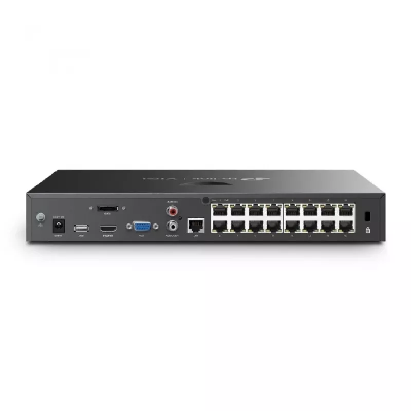 Network Video Recorder TP-Link VIGI 16-Channel PoE+ NVR, 4 TB HDD, 16× 3840×2160 input, 30W PoE per port