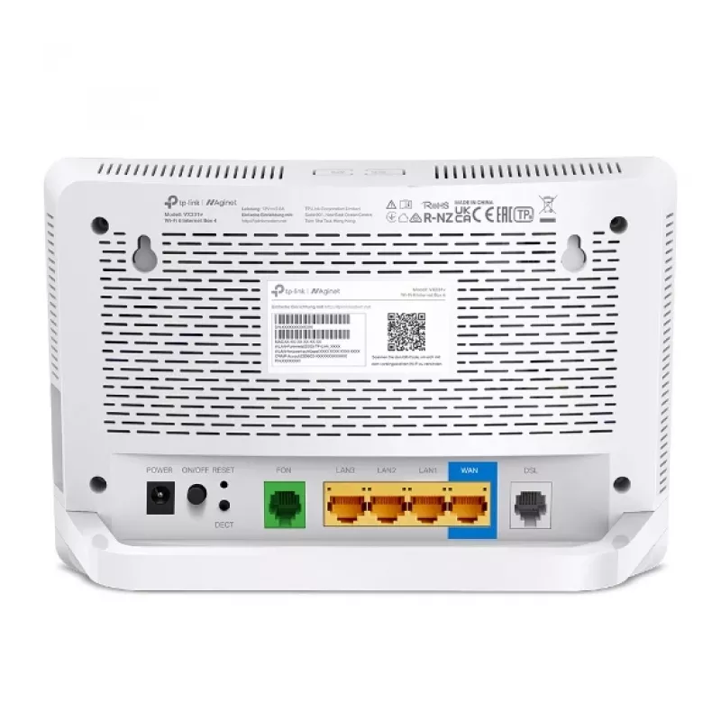 TP-Link Wi-Fi 6 Internet Box 4 wireless router Gigabit Ethernet Dual-band (2.4 GHz / 5 GHz) White