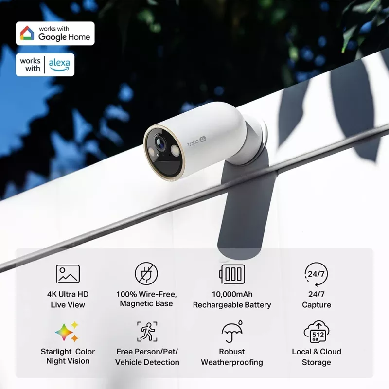 IP security camera TP-Link Tapo C460 3840 x 2160 pixels