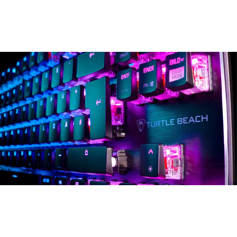 Turtle Beach Vulcan TKL keyboard Gaming USB QWERTZ German Black