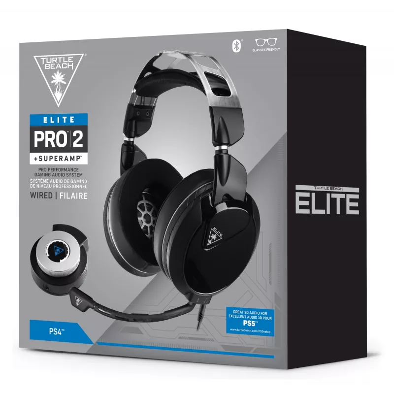 Turtle Beach Elite pro 2 & SuperAmp Gaming headset for PS5 & PS4