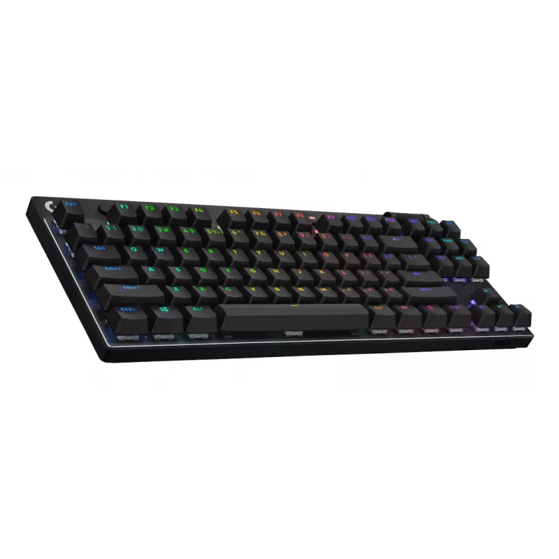 LOGITECH G Pro X TKL Lightspeed Gaming Keyboard - Bluetooth - Black Deutsch - Qwertz - Tactile