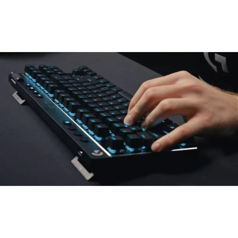 LOGITECH G Pro X TKL Lightspeed Gaming Keyboard - Bluetooth - Black Deutsch - Qwertz - Tactile