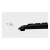 KeySonic KSK-3011ELC (DE) keyboard Home USB QWERTZ German Black
