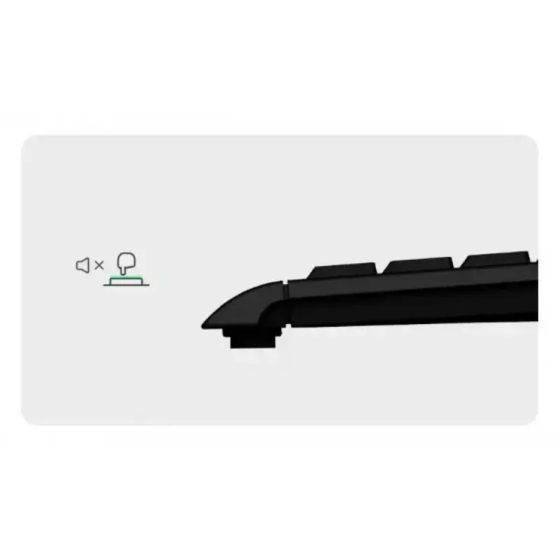KeySonic KSK-3011ELC (DE) keyboard Home USB QWERTZ German Black
