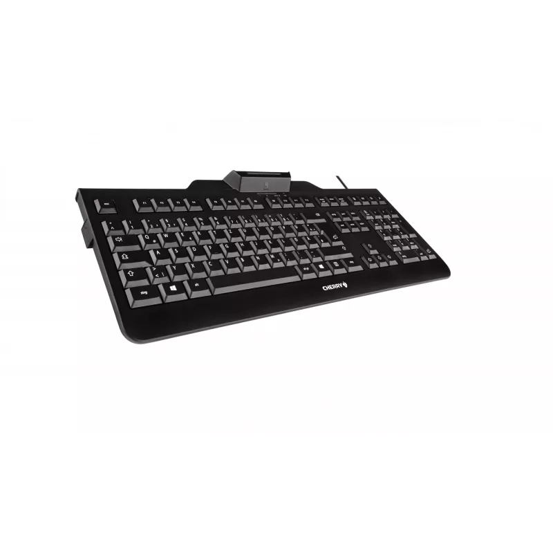 CHERRY KC 1000 SC keyboard Office USB QWERTY US English Black