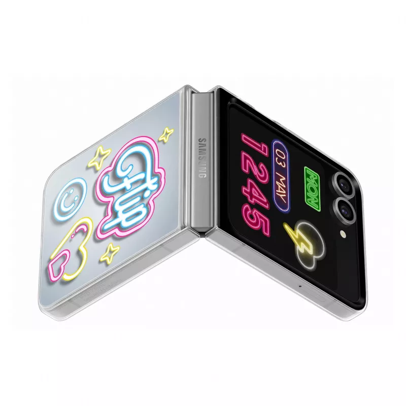 Samsung EF-ZF741CTEGWW mobile phone case 17 cm (6.7 inch) Cover Transparent