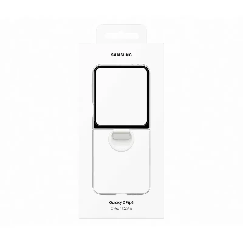 Samsung EF-QF741CTEGWW mobile phone case 17 cm (6.7 inch) Cover Transparent