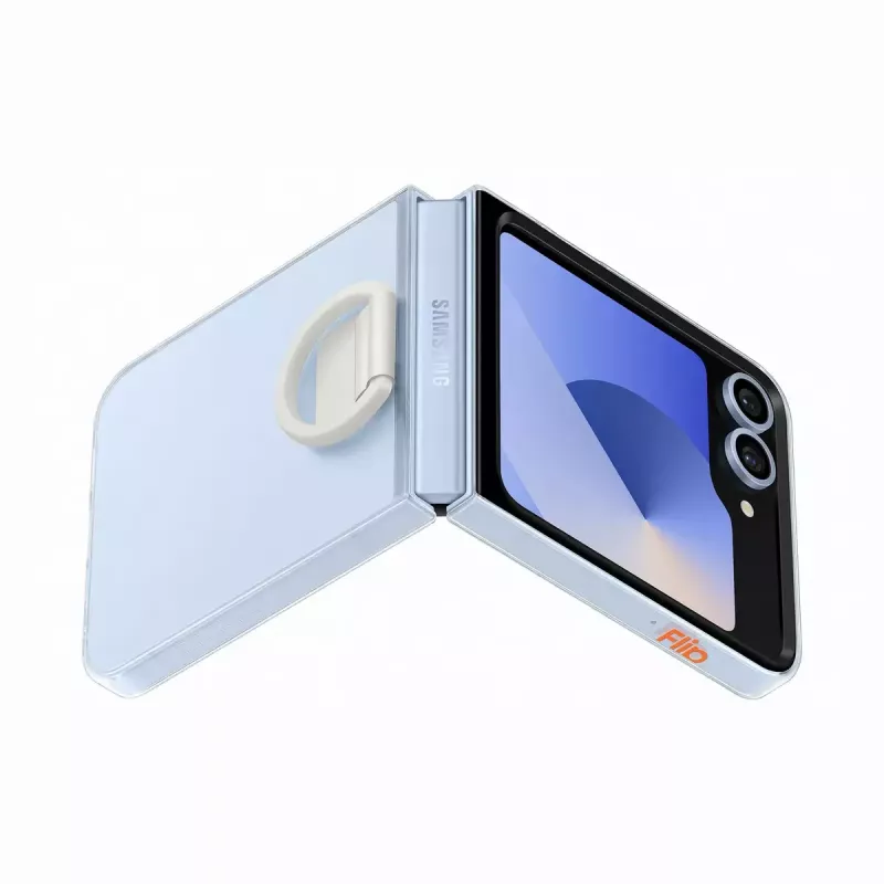Samsung EF-QF741CTEGWW mobile phone case 17 cm (6.7 inch) Cover Transparent