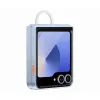 Samsung EF-QF741CTEGWW mobile phone case 17 cm (6.7 inch) Cover Transparent