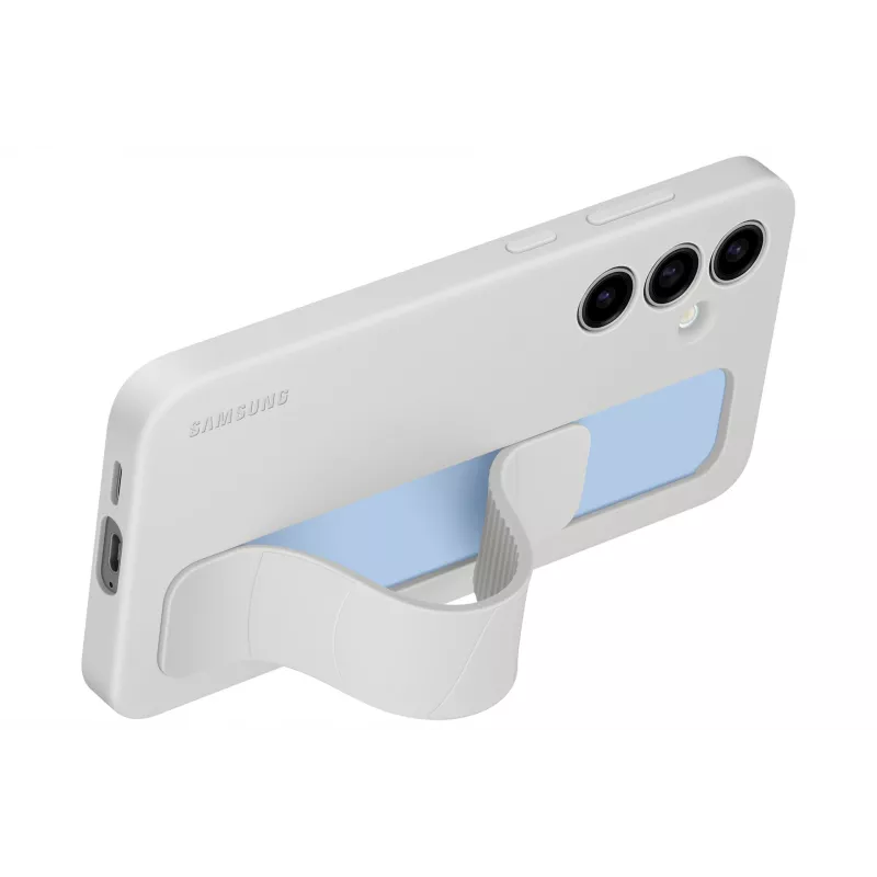 Cover Samsung Galaxy S24 FE Monochromatic Grey with Desktop Stand