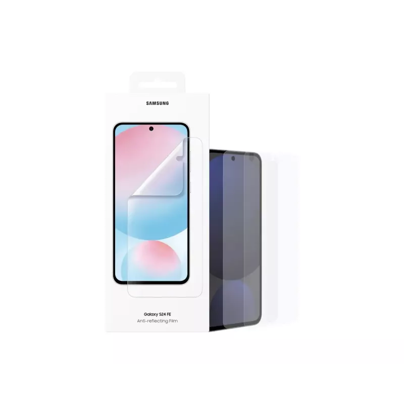 Samsung Anti-reflective Screen Protector for S24 FE Scratch Resistant Transparent 2 Pack