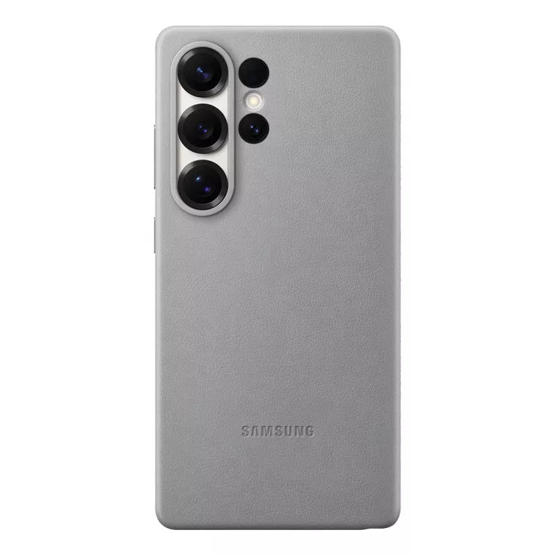 Samsung Kindsuit Faux Leather Case for Galaxy S25, Cover, Samsung, Galaxy S25 Ultra, 17.5 cm (6.9 inch), Grey
