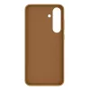 Faux Leather Case Samsung Galaxy S25+ Cover Brown 6.7 inch
