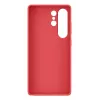 Cover Samsung Galaxy S25 Ultra Silicone Case Red Monochromatic
