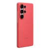 Cover Samsung Galaxy S25 Ultra Silicone Case Red Monochromatic