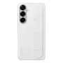 Samsung Standing Grip Case for Galaxy S25+, Cover, Samsung, Galaxy S25+, 17 cm (6.7 inch), White