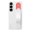 Samsung Standing Grip Case for Galaxy S25+, Cover, Samsung, Galaxy S25+, 17 cm (6.7 inch), White