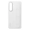 Samsung Standing Grip Case for Galaxy S25+, Cover, Samsung, Galaxy S25+, 17 cm (6.7 inch), White