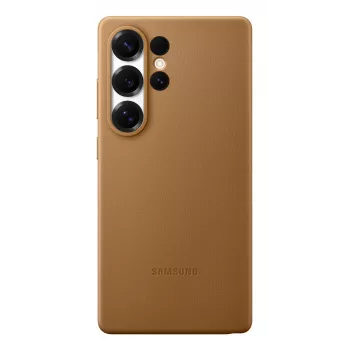 Samsung Kindsuit Faux Leather Case for Galaxy S25, Cover, Samsung, Galaxy S25 Ultra, 17.5 cm (6.9 inch), Brown