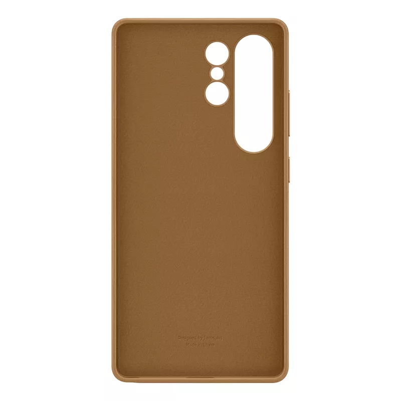 Samsung Kindsuit Faux Leather Case for Galaxy S25, Cover, Samsung, Galaxy S25 Ultra, 17.5 cm (6.9 inch), Brown