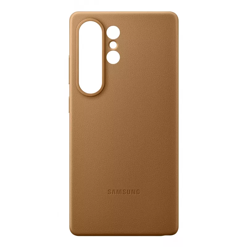 Samsung Kindsuit Faux Leather Case for Galaxy S25, Cover, Samsung, Galaxy S25 Ultra, 17.5 cm (6.9 inch), Brown