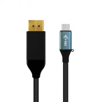 i-tec USB-C DisplayPort Cable Adapter 4K / 60 Hz 200cm, 2 m, USB Type-C, DisplayPort, Male, Male, 3840 x 2160 pixels