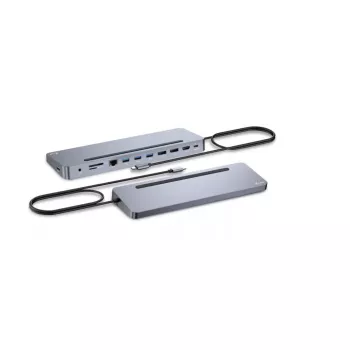 i-tec USB-C Metal Ergonomic 3x 4K Display Docking Station + Power Delivery 100 W
