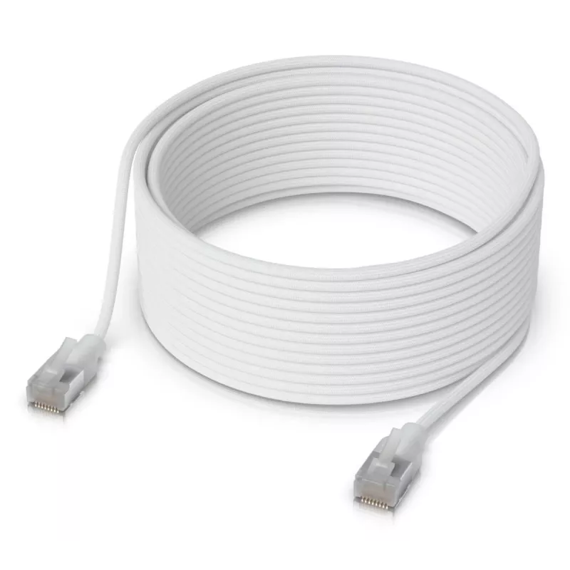 UBIQUITI NETWORKS Unifi Patch Cable Premium - CAT6a - 15m - White