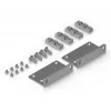 Mounting kit Ubiquiti UACC-Rack-Ear-2U Galvanized steel Grey