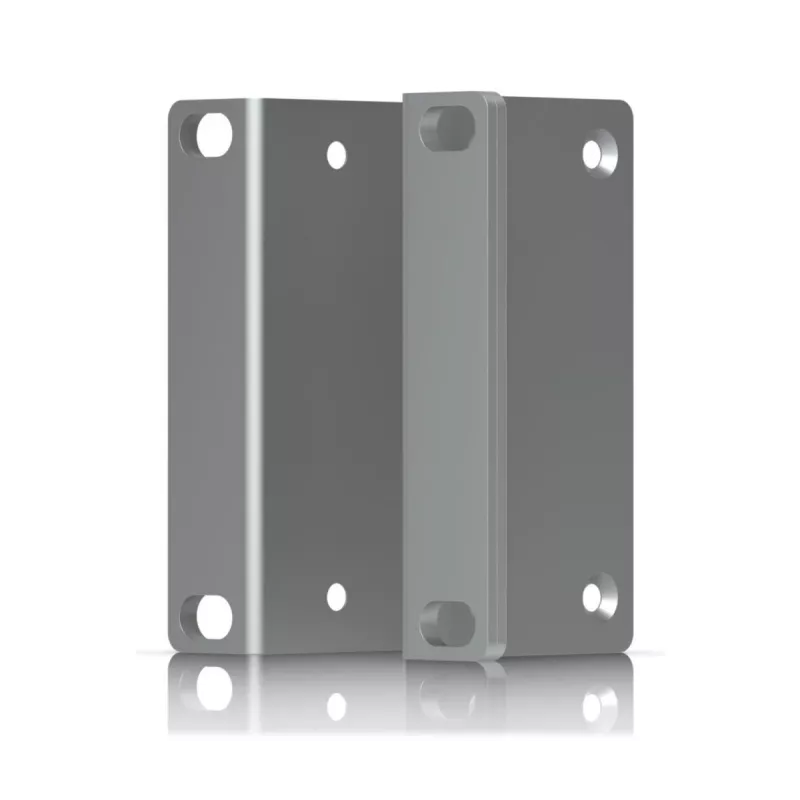 Mounting kit Ubiquiti UACC-Rack-Ear-2U Galvanized steel Grey