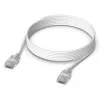 Networking patch cable UBIQUITI UACC-Cable-Patch-EL-3M-W — Cat6, 3 m, 2.5 GbE, PoE++ (4PPoE), white