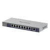 NETGEAR GS108MX-100EUS network switch Unmanaged L2 Gigabit Ethernet (10/100/1000) Desktop/Wall-Mounting