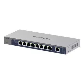 NETGEAR GS108MX-100EUS network switch Unmanaged L2 Gigabit Ethernet (10/100/1000) Desktop/Wall-Mounting
