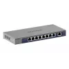NETGEAR GS108MX-100EUS network switch Unmanaged L2 Gigabit Ethernet (10/100/1000) Desktop/Wall-Mounting