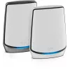 NETGEAR Orbi RBK852 AX6000 WiFi 6 Mesh System Tri-band (2.4 GHz / 5 GHz / 5 GHz) Wi-Fi 6 (802.11ax) Grey, White 8 Internal
