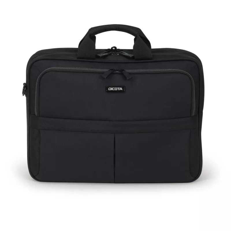 DICOTA Top Traveller Scale - 14-15.6in Notebook Case - Black / 600d Recycled Pet