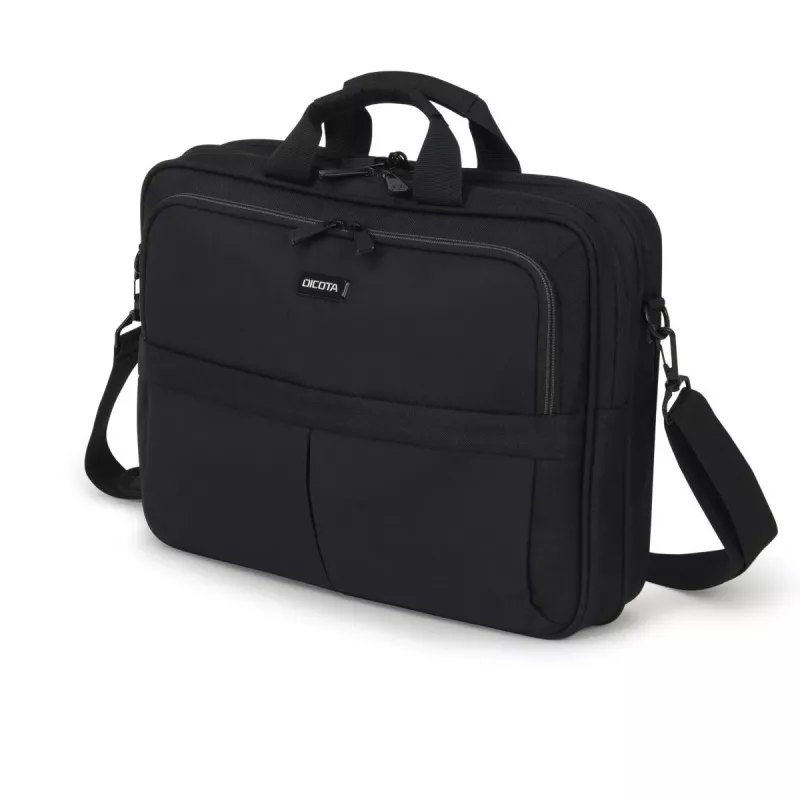 DICOTA Top Traveller Scale - 12-14.1in Notebook Case - Black / 600d Recycled Pet