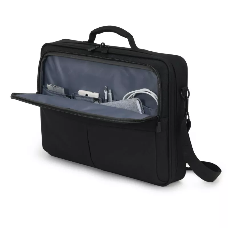 DICOTA Eco Multi Scale - 15-17.3in Notebook Bag - Black / 600d Recycled Pet