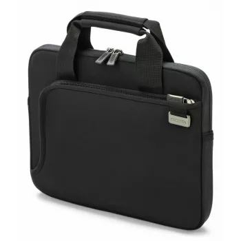DICOTA Smart Skin - 15-15.6in Notebook Sleeve - Black / Neoprene With 100% Recycled Surface Fabric