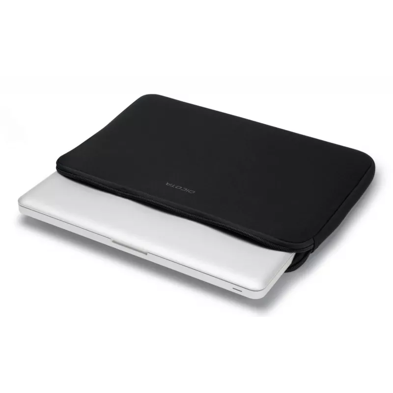 DICOTA Perfect Skin - 12-12.5in Notebook Sleeve - Black / Synthetic Neoprene With 100% Recycled Surface Fabric